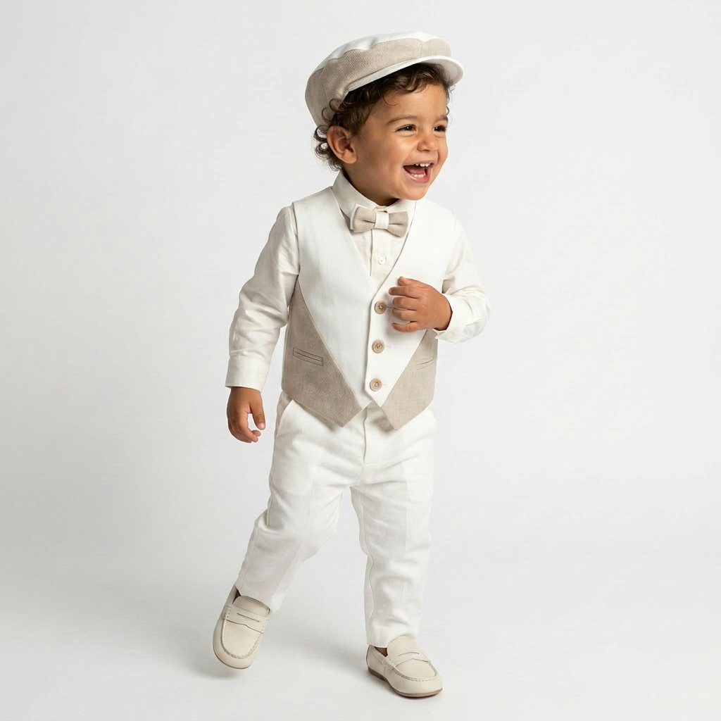 Little Duke Baby Vest Set & Hat