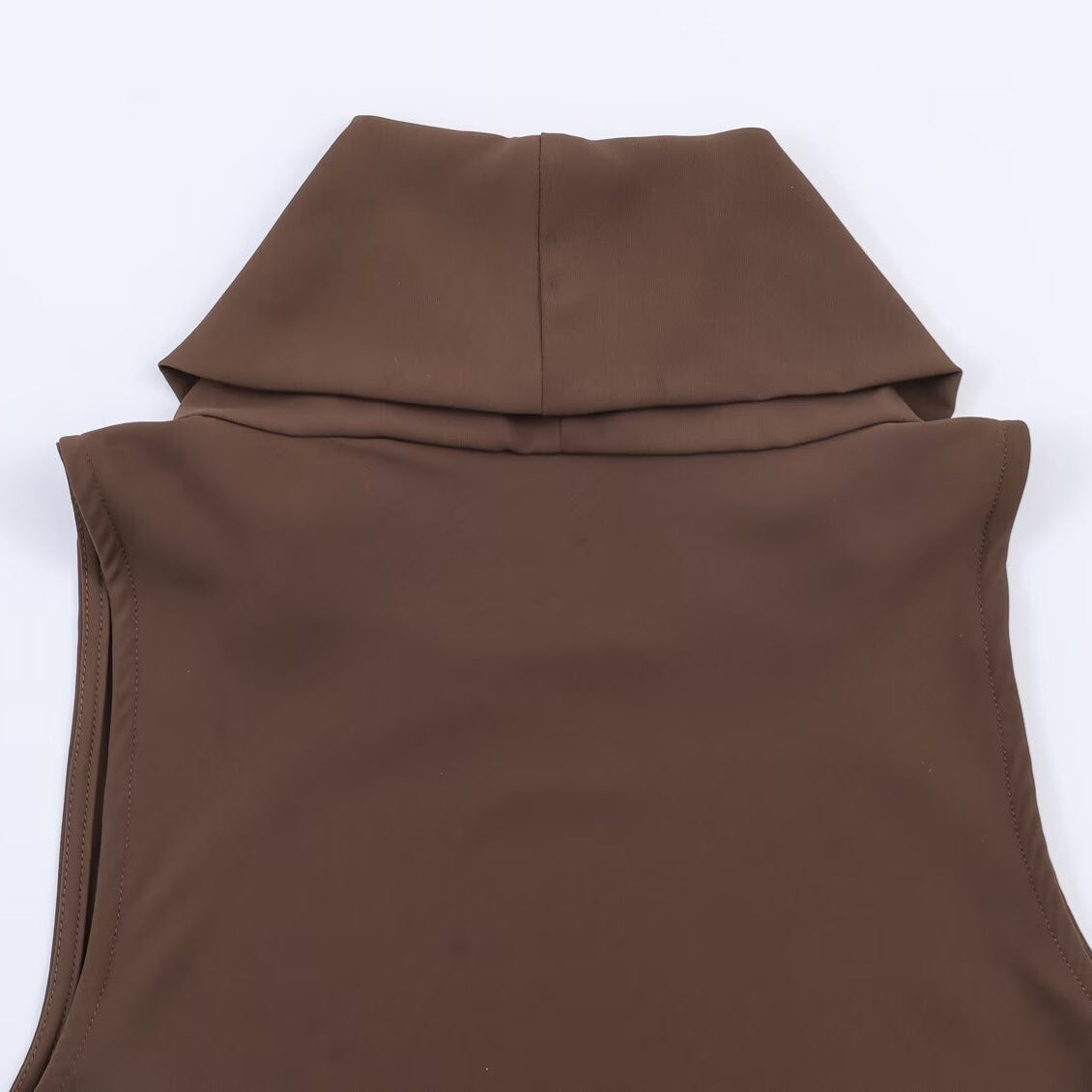 Asymmetric hem top for women's clothing