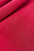 Numoco 397-1 Elegant dress with a longer back - red with glitter