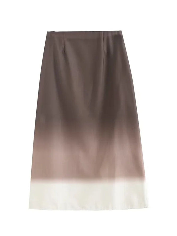Woman High Waist Knotted Long Skirts For Women Boho Summer Midi Skirt Vintage Holiday Women's Skirts