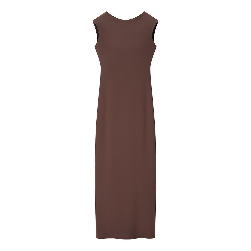 Backless chain dress for women's clothing
