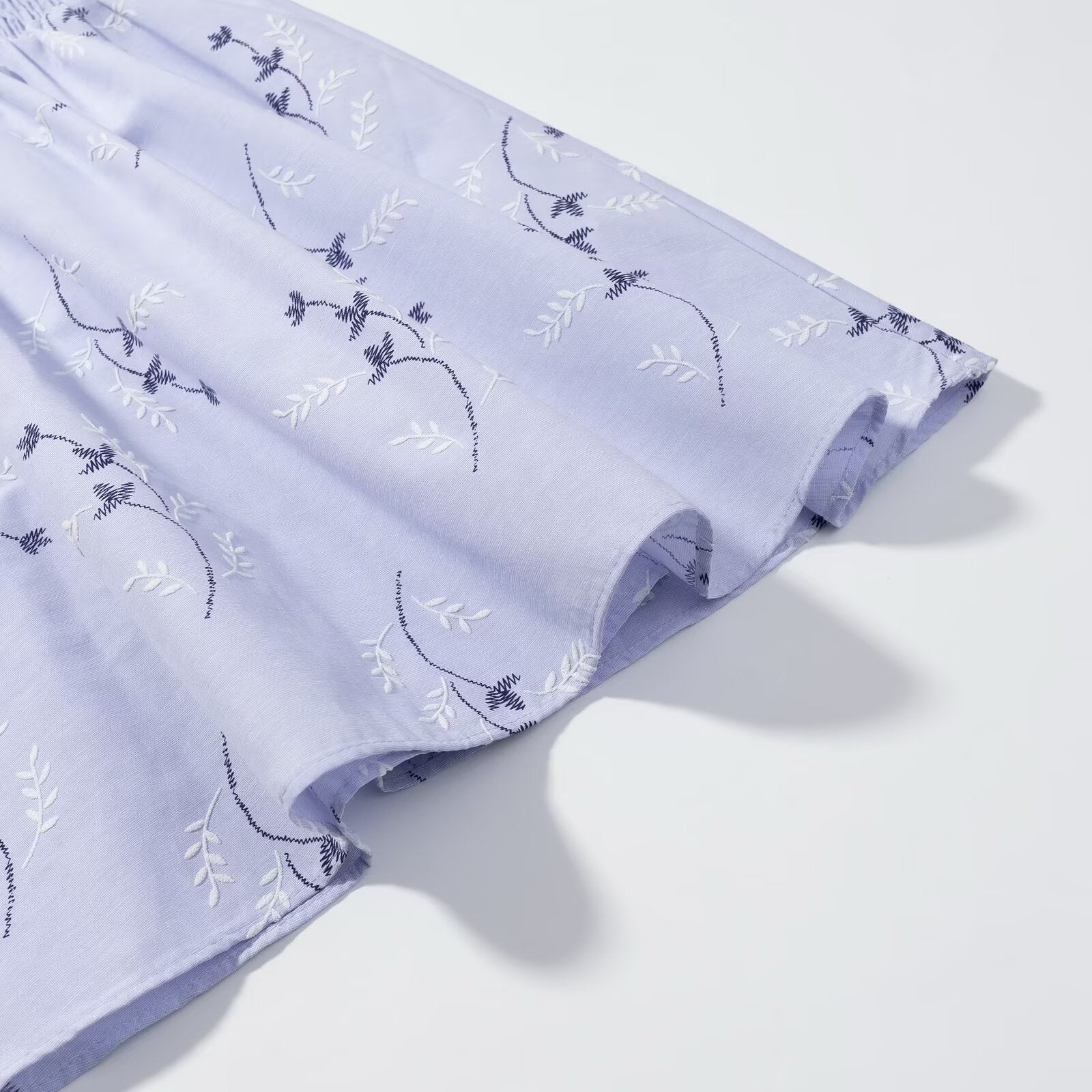 Embroidered printed dress for women's clothing