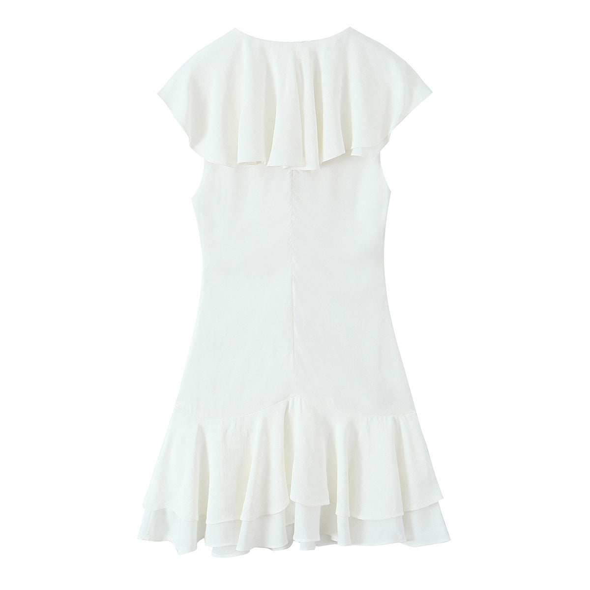 Women's Clothing Bowknot and Layered Dress