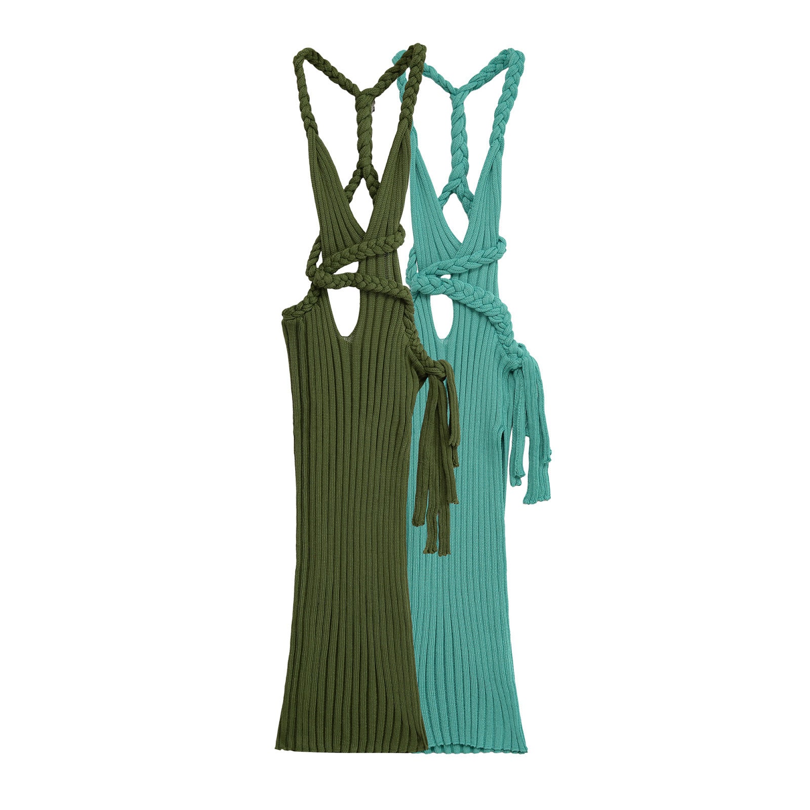 Women's Clothing Crochet Tassel Dress