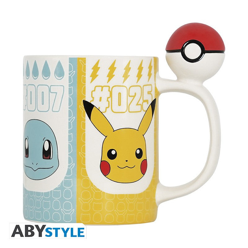 Pokemon 3D fogantyús bögre Pokéball