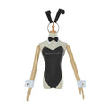 Sexy Bunny Girl Cosplay Bodysuit Sakurajima Mai Bunny Girl Senpai Cosplay Costume Jumpsuit Faux Leather Woman Rabbit Costumes