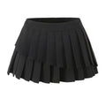 Irregular pleated skirt for women's clothing