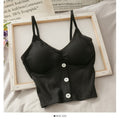Woman Knitted Tank Top Women Strap Vest Sexy Female Knitting Crop Top