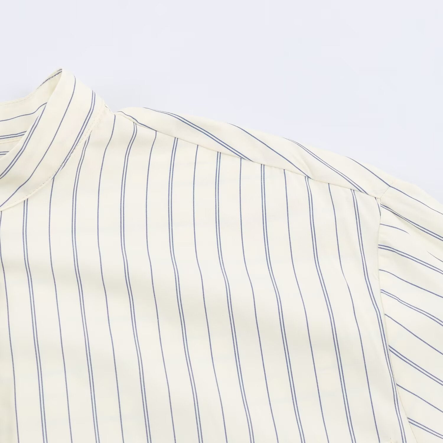 Loose striped shirt for women's clothing