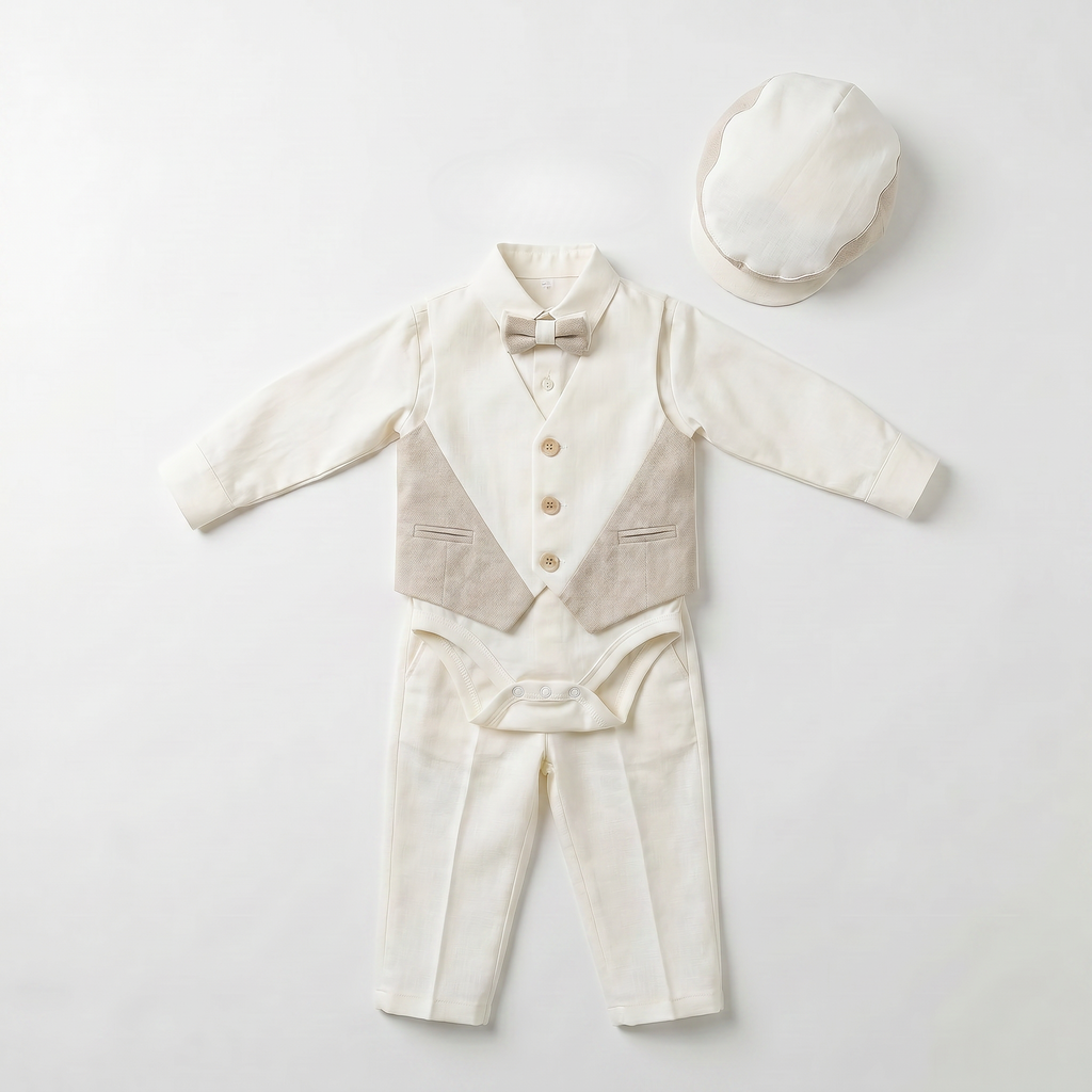 Little Duke Baby Vest Set & Hat
