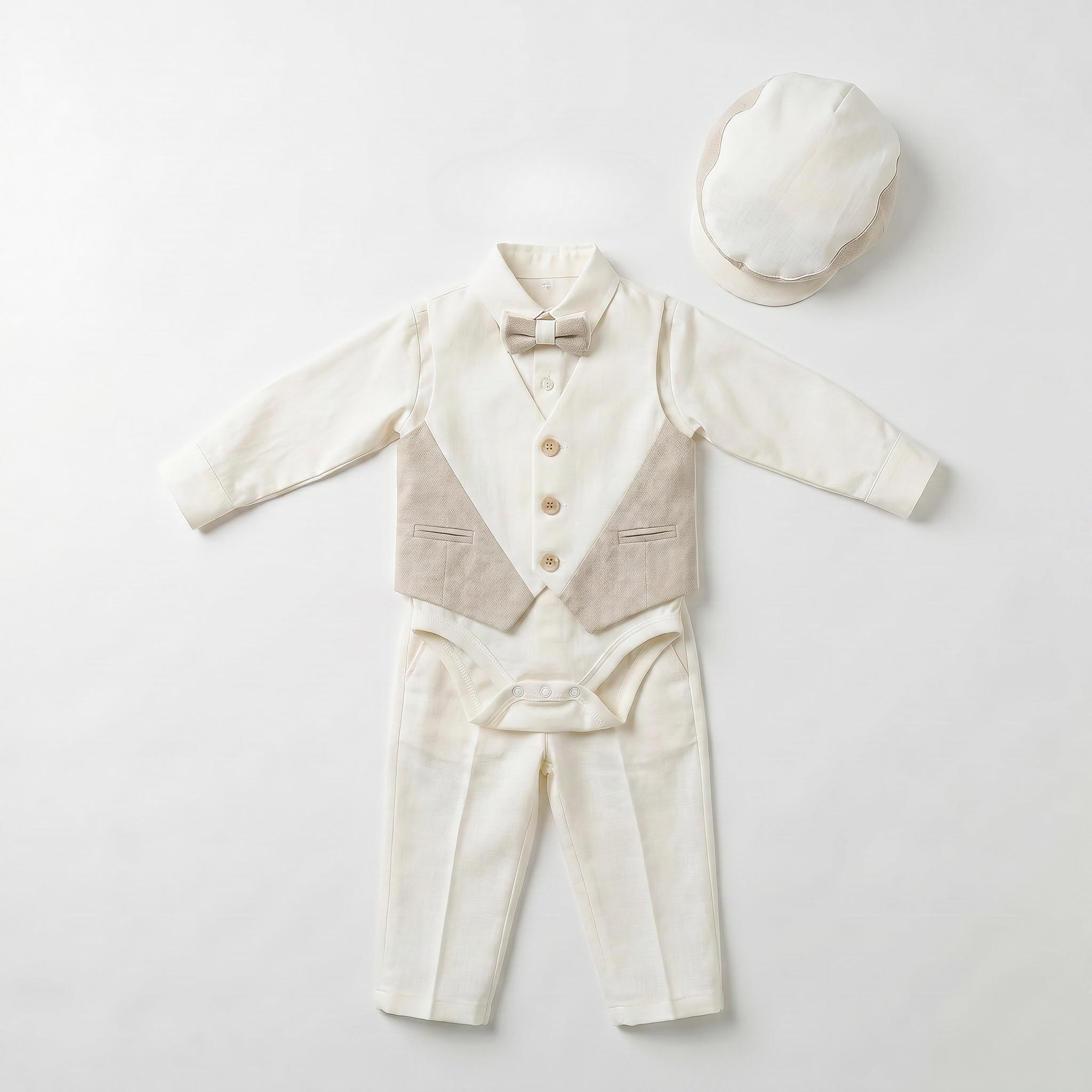 Little Duke Baby Vest Set & Hat