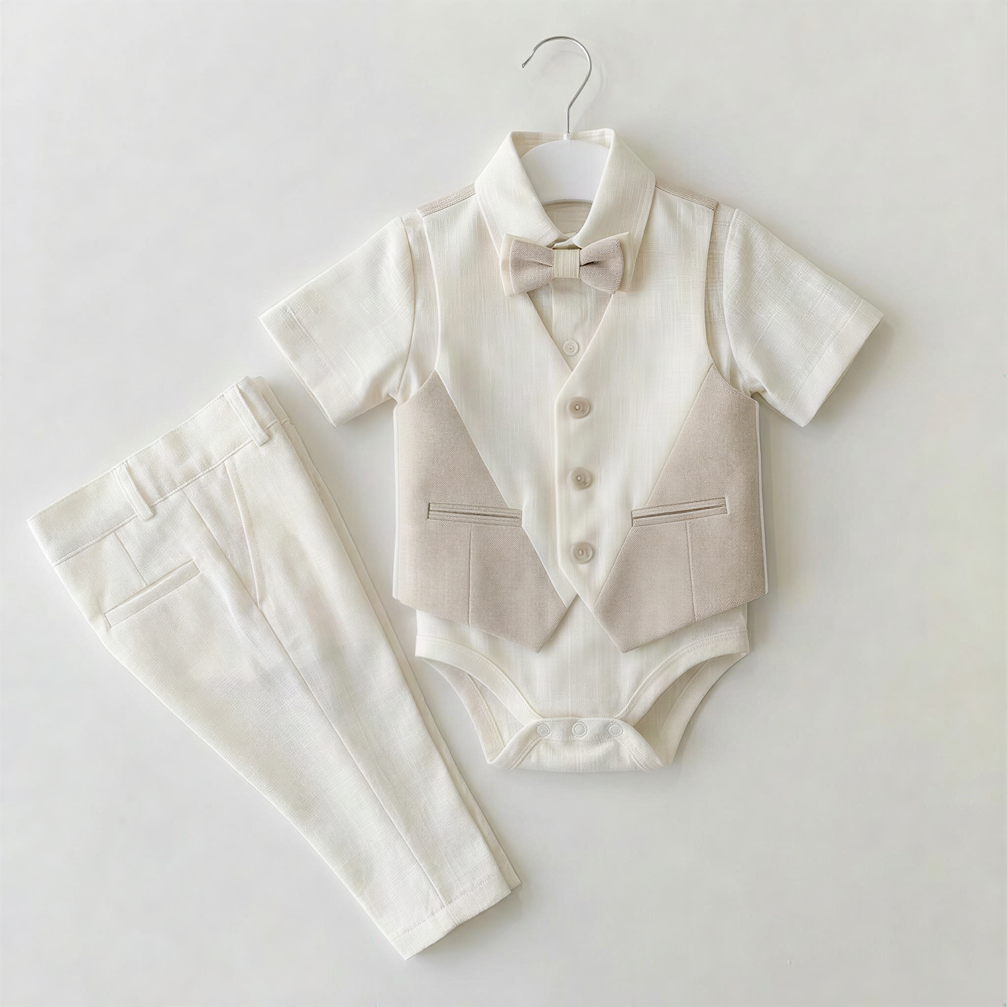 Little Duke Baby Vest Set & Hat