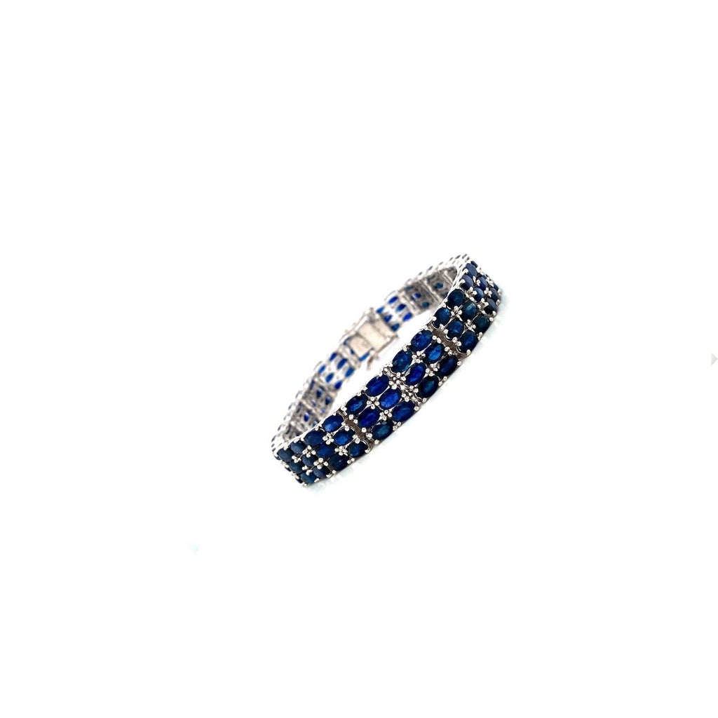 Sapphire Bracelet in .925 Sterling Silver - KSD 47353