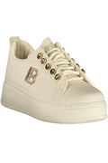 LAURA BIAGIOTTI WOMEN'S WHITE SPORTS SHOES